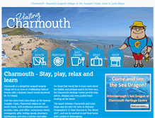 Tablet Screenshot of charmouth.org